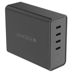 Dviced Wall Charger 140w Gan CC UK - Black